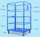 Korea Japan Style Roll Cage Tooling Cart Hand Trolley Factory Price Galvanized Heavy Duty Trolley Ca