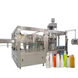 Wholesale milk bottle sealing machine: Complete Aseptic Purified Drinking Water Ice Tea Fruit Juice Bottling Machine