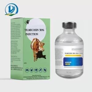 Wholesale Veterinary Medicine: 30% Tilmicosin Injection Veterinary Medicine Drugs for Sheep Cattle Swine Poultry