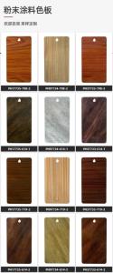 Wholesale pre-coating film: Sublimation Powder Coating for Wood Grain Window/Door
