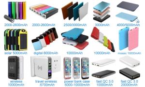 Wholesale color paper box: All Kinds of OEM Power Banks From 2000mAh To 20000mAh