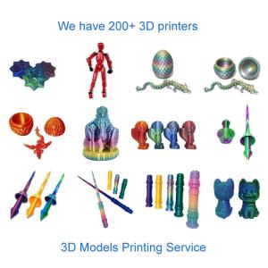 Wholesale customer service: Customized 3D Models Printing Service