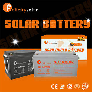 Sell long life time 150AH deep cycle soalr gel battery for solar system