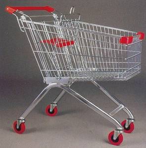 Wholesale shopping trolley: Shopping Trolley, Shopping Cart,Supermarket Trolley