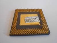 2X IC CPU GOLD VINTAGE CERAMIC CPU FOR GOLD SCRAP RECOVERY RARE