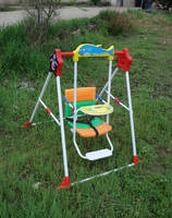 2012 Luxury Foldable Baby Swing With Foot Stand And Music Id