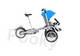Sell maneuverable Fashion Baby Bike Stroller 5 Point  harness Three Wheels