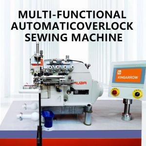 Wholesale overlock machine: Multifunctional Automatic Overlock Sewing Machine
