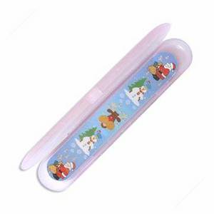 Wholesale emery board: Nail File with Plastic Case