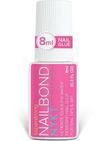 Wholesale super glue: Super Strong Nail Glue for Nail Tips, Acrylic Nails and Press On Nails (8ml) NYK1 Nail Bond Brush On