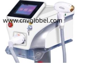 Wholesale hair remov laser: Portable 808 Diode Laser Hair Removal Machine, 3 Wavelengths: 755nm/ 808nm/ 1064nm)