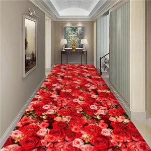 Wholesale custom door mats: Luxury Hotel Corridor Ballroom Modern Design 3D Digital Printed Carpets