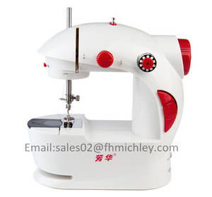 Wholesale home sewing machine: Both Electric and Batteries Operated Mini Domestic Sewing Machine for Home Use FHSM-201