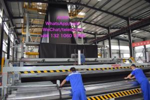 Wholesale Plastic Product Making Machinery: Popular 3 Layer 8 Meter Geomembrane Extruder Machine