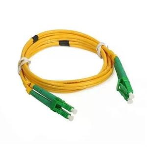 Wholesale optic patch cord: Simplex Single Mode Optical Fiber Cable OS2 LC APC To LC APC Fiber Optic Patch Cord