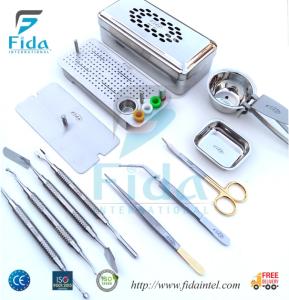 Wholesale dental implant box: PRF Instruments Box Dental Implant Surgical Kit Wholesale dental implant box: PRF Instruments Box Dental Implant Surgical Kit