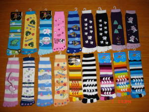 Wholesale toes socks: Rubber Printed Toe Socks