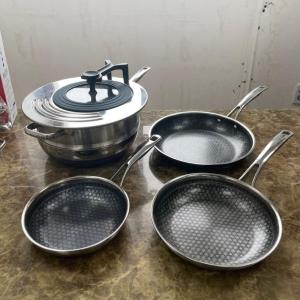 Wholesale cookware: All Clad Ceramic Nonstick Etching Cookware