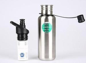 Wholesale silicone products: Water Purifier Stainless Steel Bottle