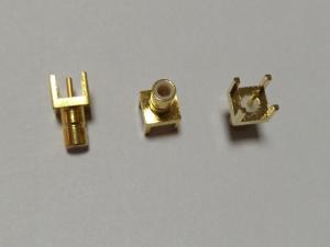 Wholesale coaxial connector: Straight SMB Jack RF Coaxial Connector PCB Mount