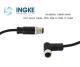 INGKE,M12B05ML-12BMR-SDA05,M12 Sensor Cables, 5PIN, Male To Male, B Coded