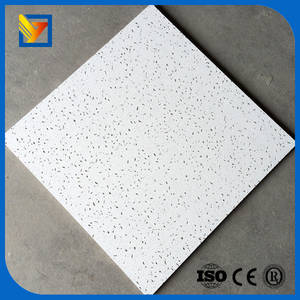 False Ceiling Material Acoustic Ceiling Board Mineral Wool Board