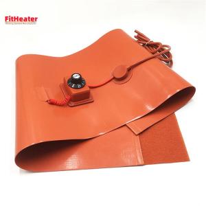 Wholesale soft silicone sheets: High-Temperature Silicone Rubber Flexible Heater for Oil Drum