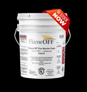 Wholesale lab standards: FlameOFF Fire Barrier Paint