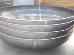 Wholesale Manufacturing & Processing Machinery Parts Design Services: Overlay Clad Flat Dished Head Mild Steel Dished End Customized