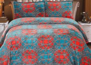 Wholesale bed sheet: Polyester Microfiber Home Textiles Quilt Pillow Case Duvet Cover Set for Bedroom