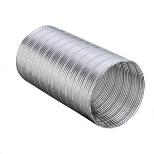 Wholesale ventilation duct: High Quality Non-insulated Flexible Semi Rigid Aluminum Duct for Extract Ventilation