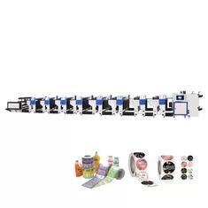Wholesale digital printers: Opp Film Flexo Label Printing Machine , 420mm Digital Flexographic Printer with UV Ink