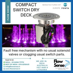 Wholesale fountains nozzles: Compact Switch Dry Deck