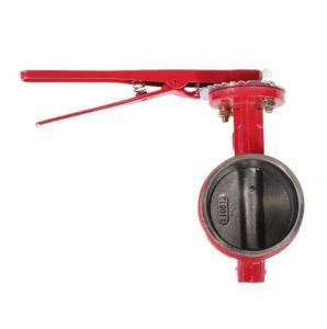 Wholesale cast iron butterfly valve: Fire Protection Grooved Butterfly Valve