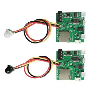 Wholesale 4 port usb charger: FN-M2A PIR Motion Sesnor Audio Player Module Talking Motion Sensor Module PCBA