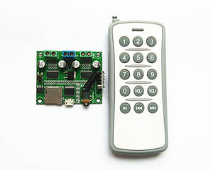 Wholesale MP3 Players: FN-168R Wireless Remote MP3 Player Module with 2x20W Amplifiers