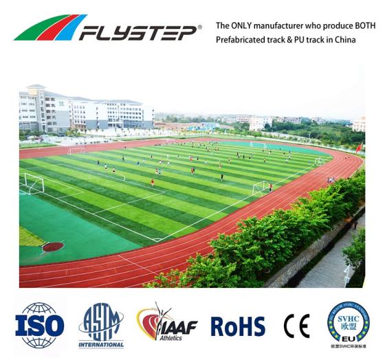 All Weather Use 400m Standard Indoor Outdoor Prefabricated Rubber Jogging Running Track Flooring