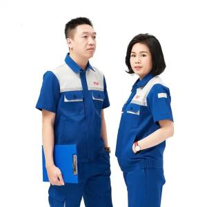 Wholesale men's: High Quality Workwear Set Factory Worker Uniform Absorb Moisture for Men's & Women's FMF