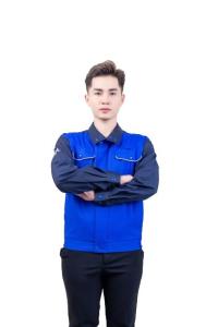 Wholesale men's: Customize Workwear Shirt for Men Uniform Safety Workwear Good Anti-dust From FMF Vietnam Verified