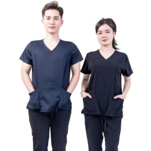 Wholesale moisture: Hospital Uniform Medical Scrubs Top Women and Men Absorb Moisture & Cool Highest Quality