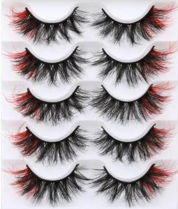 Wholesale pink: Colored Lashes