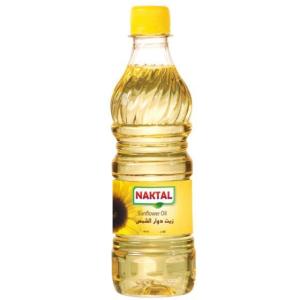 Wholesale healthy: Naktal-Sun Flower Oil Round PET Bottle 400ML