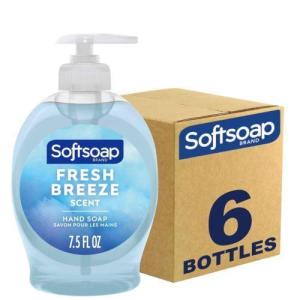 Wholesale soap: Softsoap Liquid Hand Soap, Fresh Breeze - 7.5 Fl Oz (Pack of 6)