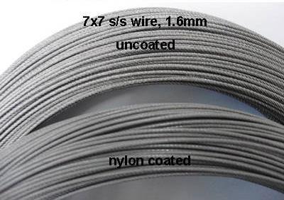 Sell : wire rope, stainless steel, 0.10mm - 3.20mm