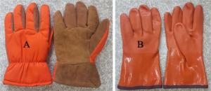 Wholesale fabric: Winter Gloves, PVC