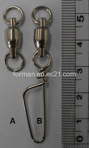 Wholesale ring: Ball Bearing Swivel with 2 Solid Ring, 5