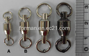 Wholesale bearing sizes: Ball Bearing Swivel with 2 Split Ring, 4