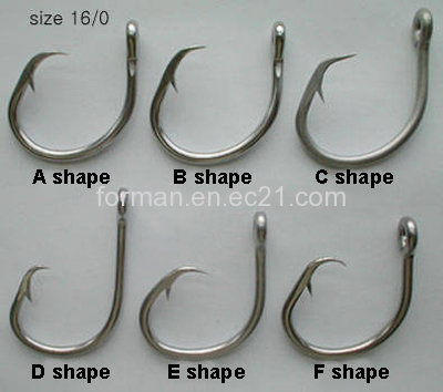 Tuna Hook, Circle Hook & Swordfish Hook