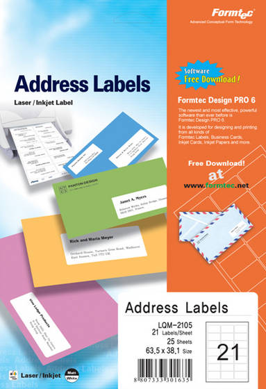 Sell Address Label / A4 Label / Office Label for Inkjet & Laser