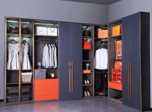 Wholesale corner shelf: FY001 Stainless Steel Wardrobe
